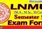 LNMU PG 3rd Semester Exam Form 2024