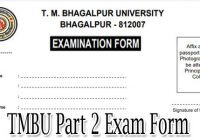 TMBU Part 2 Exam Form Date 2023
