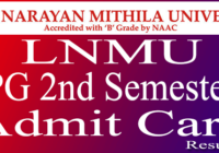 LNMU PG 2nd Semester Exam Admit Card 2022